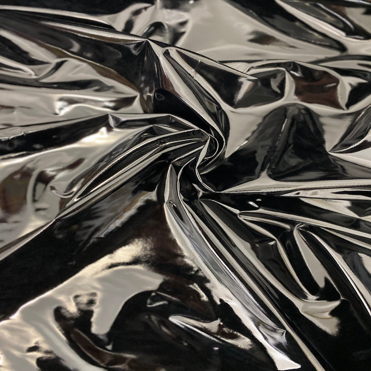 Patent Faux Leather Apparel Vinyl Fabric