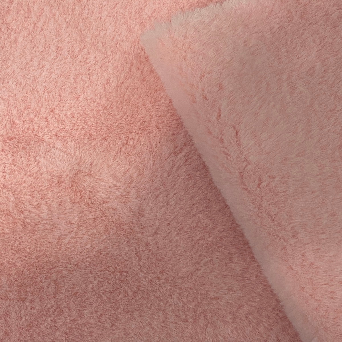 Rabbit Soft Plush Short Pile Faux Fur Fabric