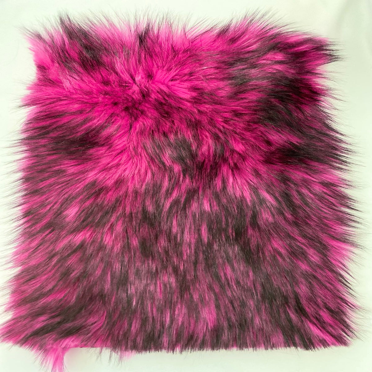 Husky Print Long Pile Shaggy Faux Fur Fabric