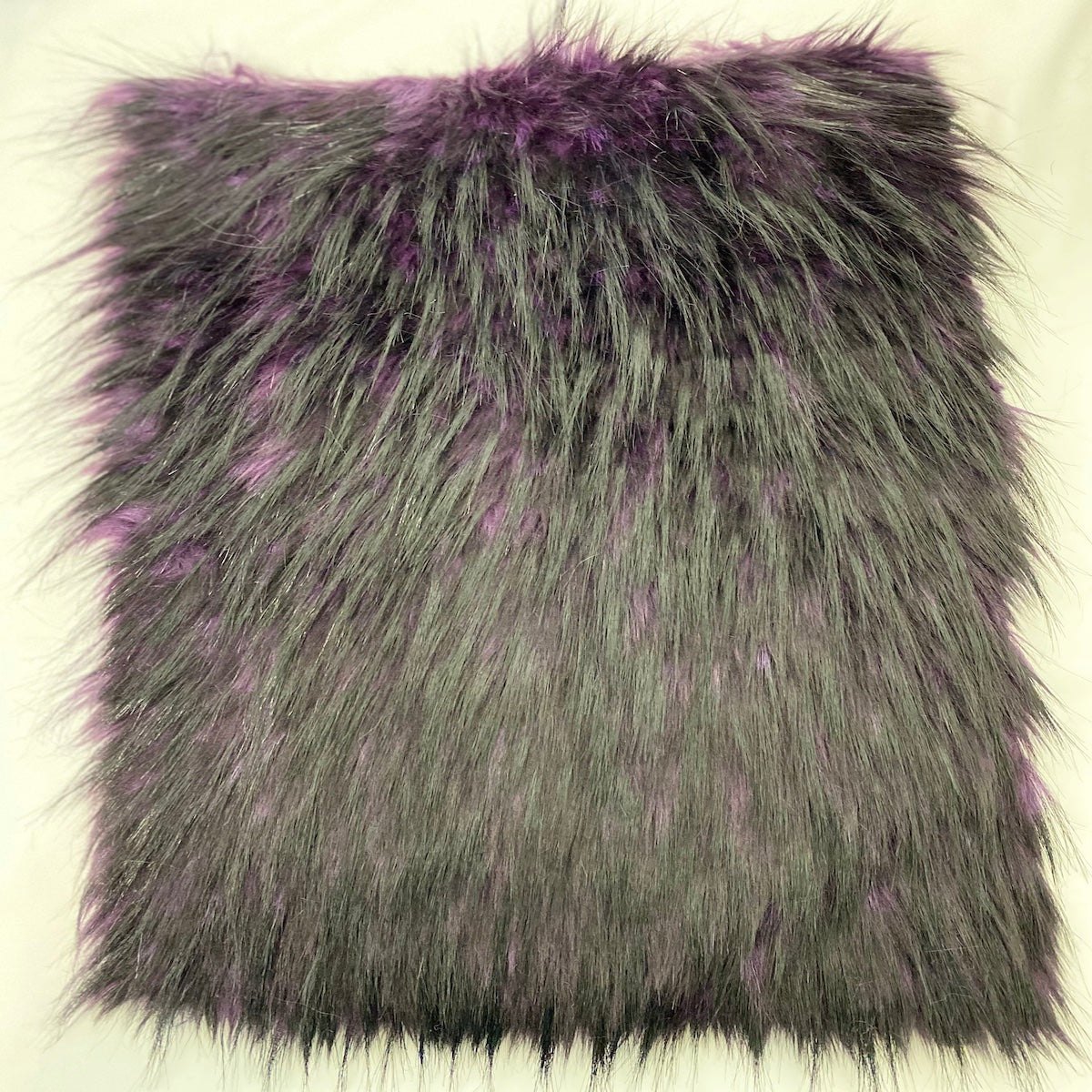Husky Print Long Pile Shaggy Faux Fur Fabric