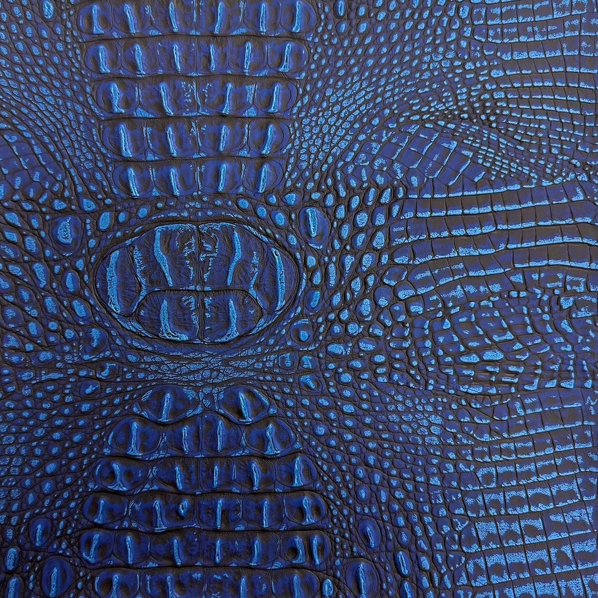 Mugger Two Tone Gator Faux Leather Vinyl Fabric