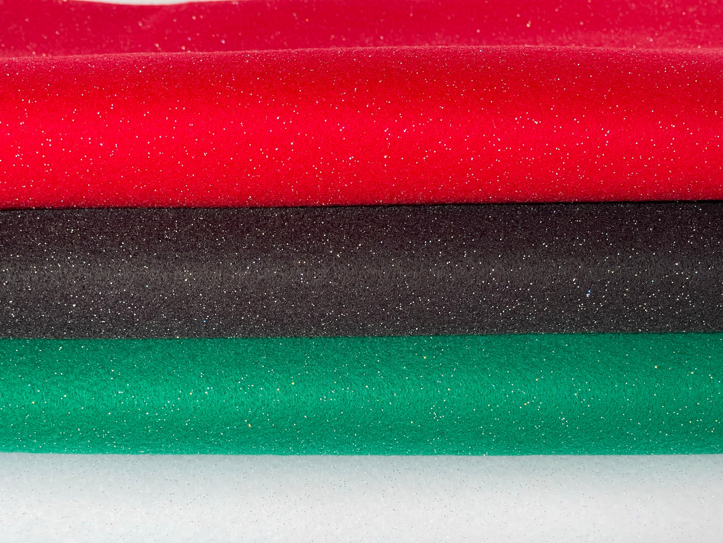Glitter Felt Fabric By The Yard | Find the Perfect Shimmer for Any Project | 60" Wide