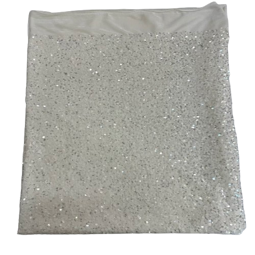 Sequins Embroidered Stretch Velvet Rodeo Fabric