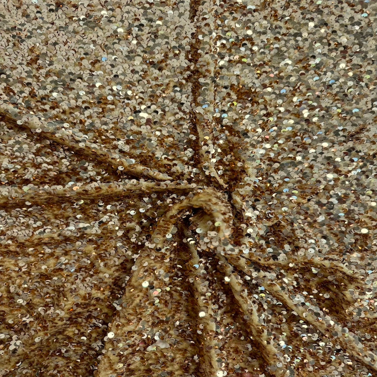 Sequins Embroidered Stretch Velvet Rodeo Fabric