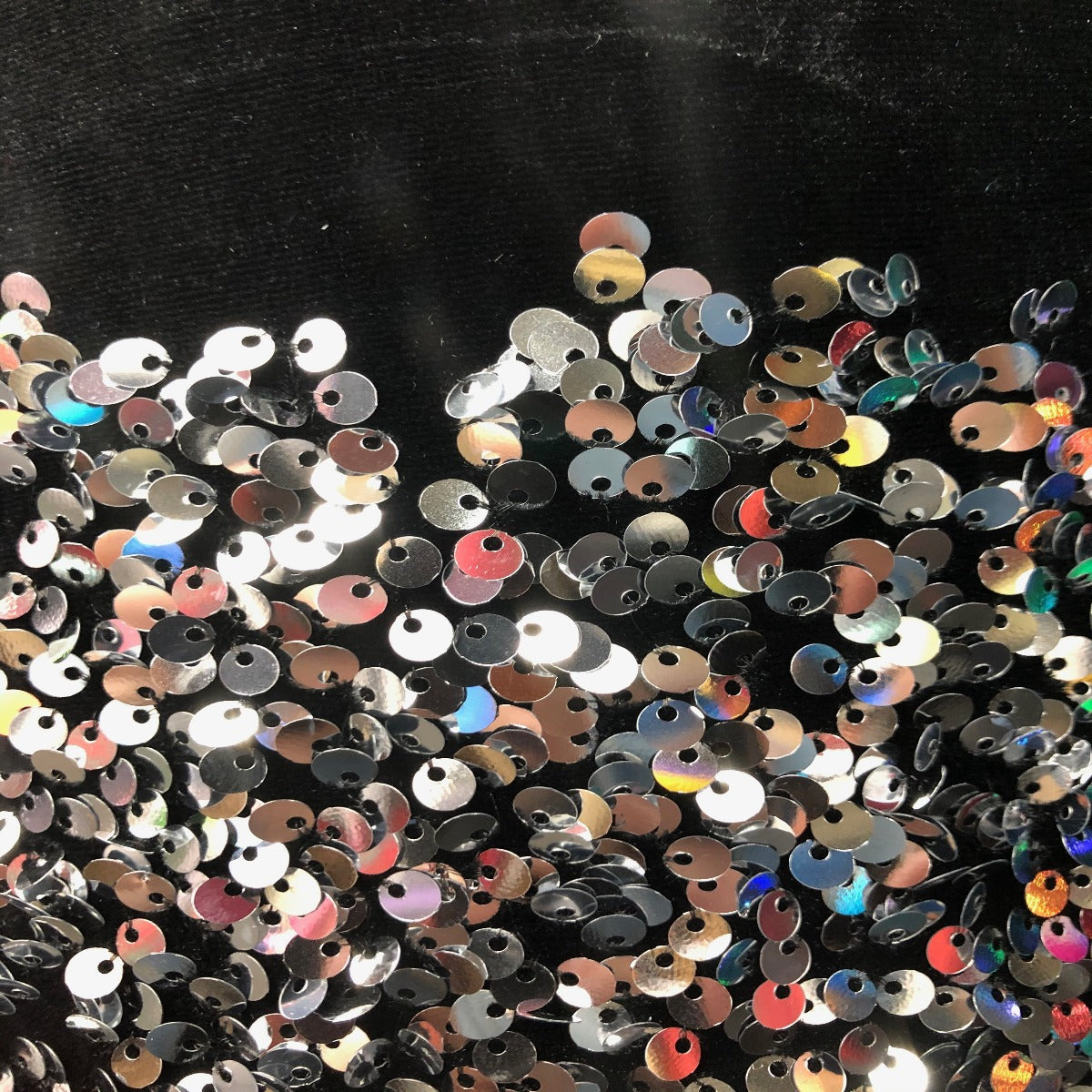 Sequins Embroidered Stretch Velvet Rodeo Fabric