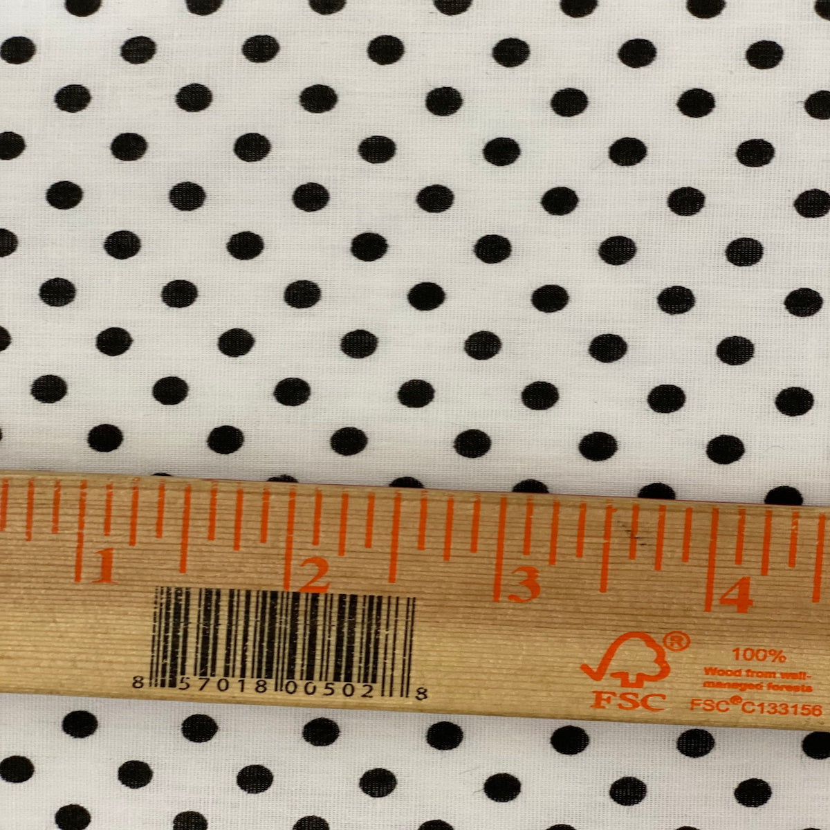 Mini Polka Dot Printed Poly Cotton Fabric