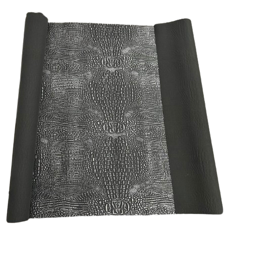 Mugger Two Tone Gator Faux Leather Vinyl Fabric
