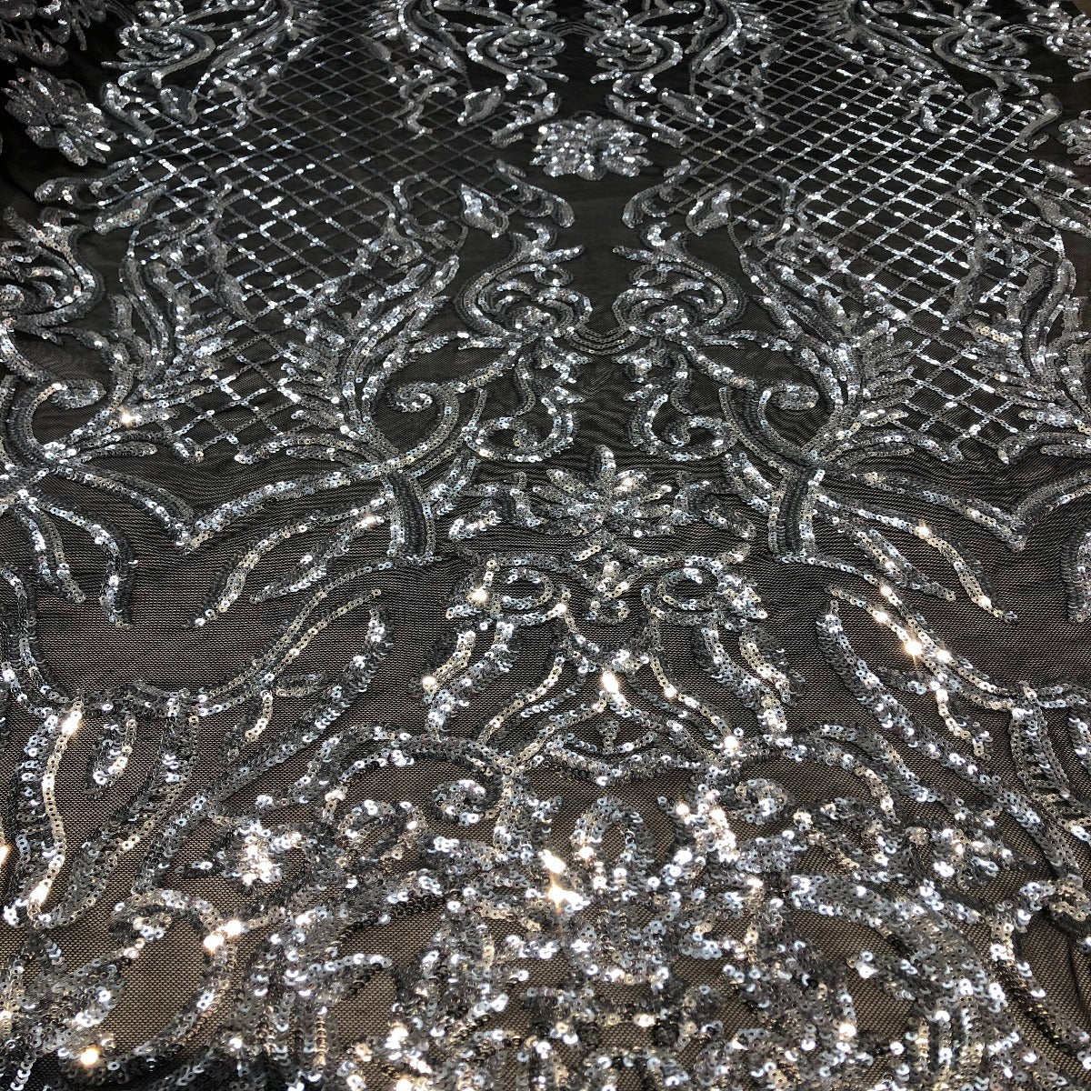 Luna Stretch Sequins Fabric