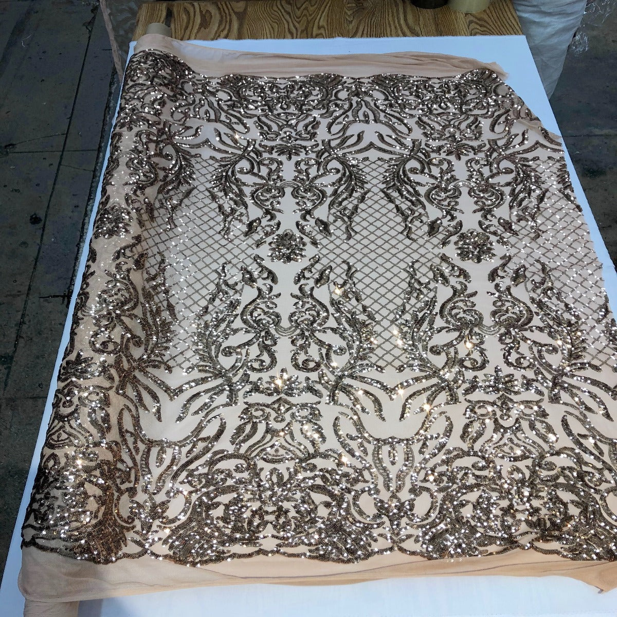 Luna Stretch Sequins Fabric