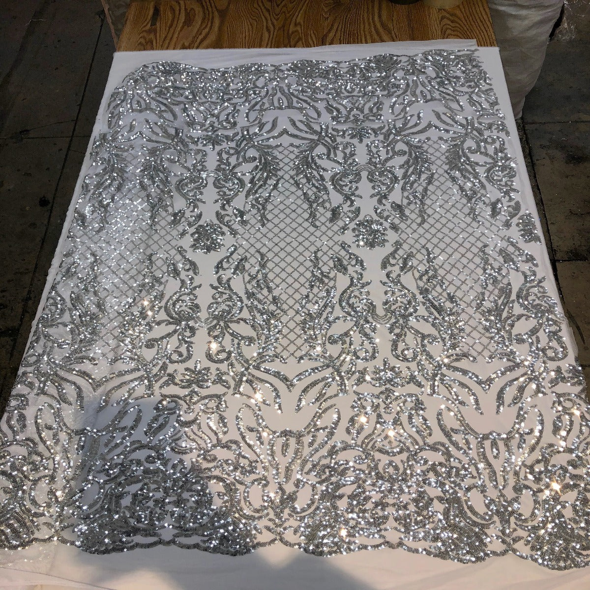 Luna Stretch Sequins Fabric