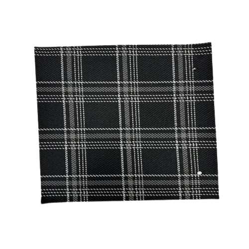 Plaid Acrylic Twill Upholstery Fabric
