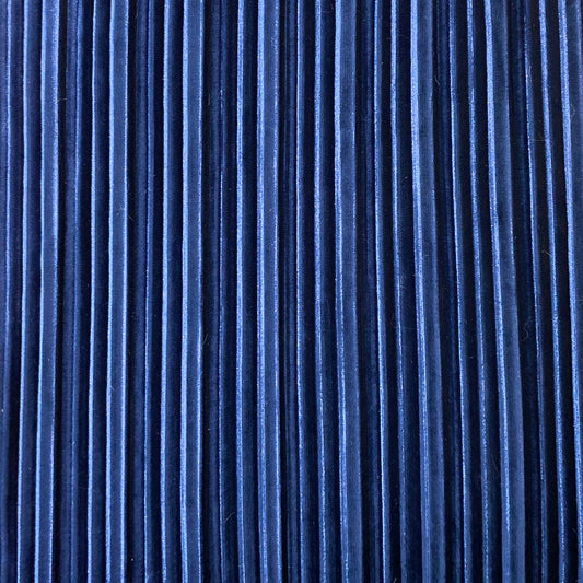 Pleated Stretch Velvet Spandex Fabric