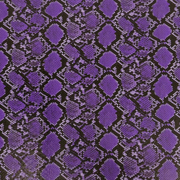 Caicos Snake Skin Faux Leather Vinyl Fabric