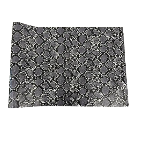 Caicos Snake Skin Faux Leather Vinyl Fabric