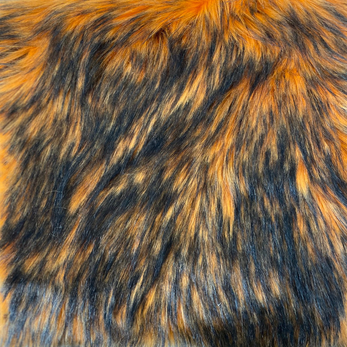 Husky Print Long Pile Shaggy Faux Fur Fabric