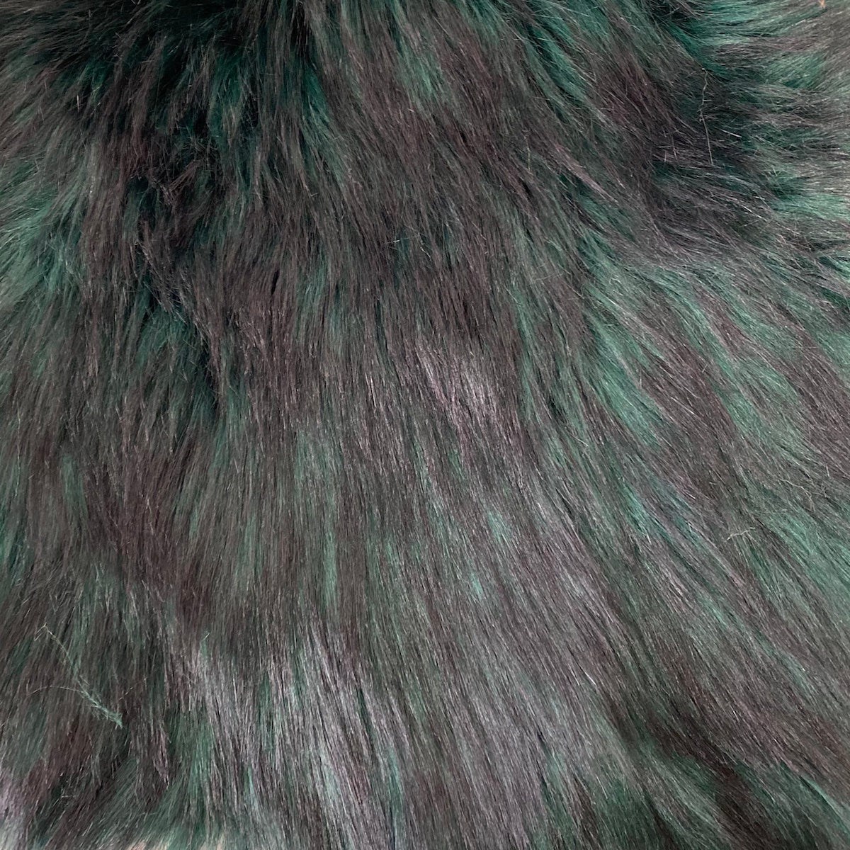 Husky Print Long Pile Shaggy Faux Fur Fabric