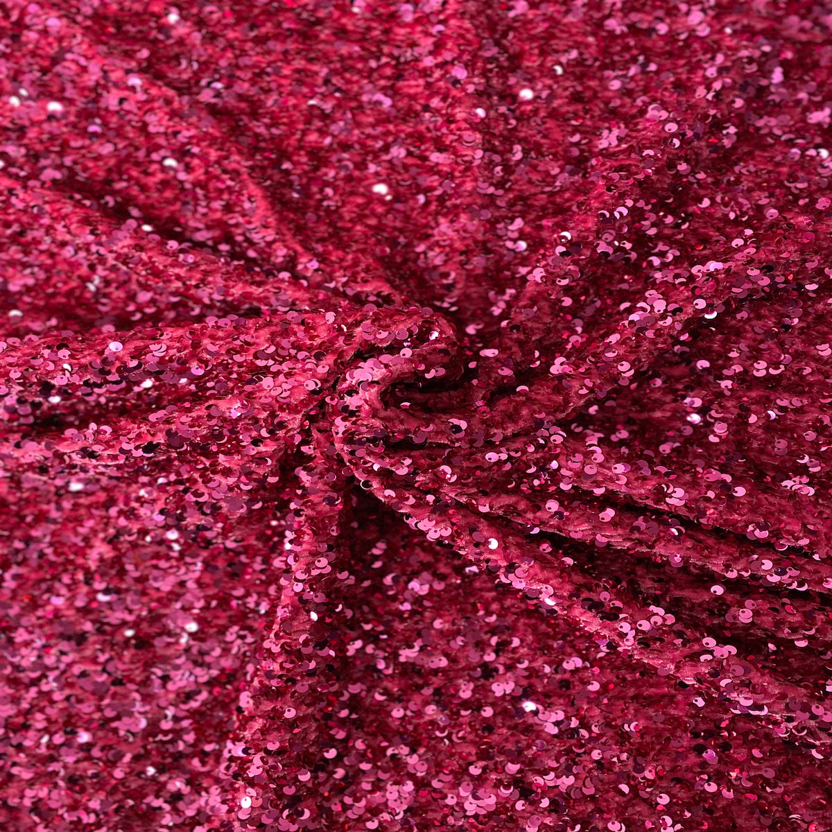 Sequins Embroidered Stretch Velvet Rodeo Fabric