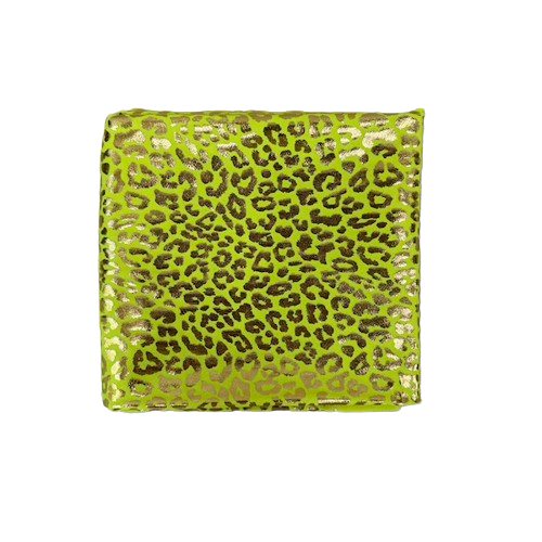 Sahara Leopard Foil Print Nylon Spandex Fabric