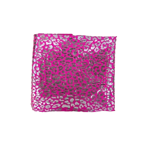 Sahara Leopard Foil Print Nylon Spandex Fabric