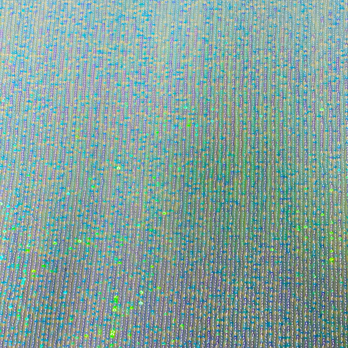 Mille Stripe Stretch Sequins Fabric