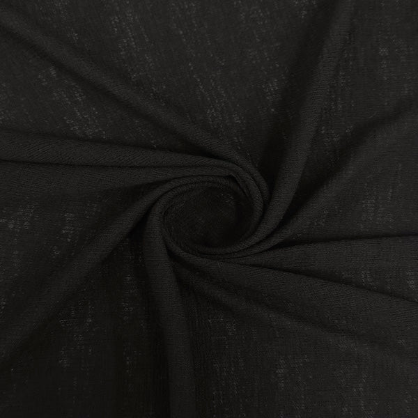 Stripe Hacci Sweat Knit Fabric