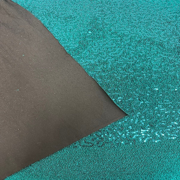 Metallic Lurex Embroidered Stretch Sequins Fabric