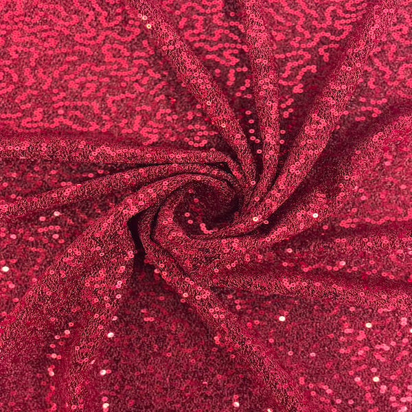 Metallic Lurex Embroidered Stretch Sequins Fabric