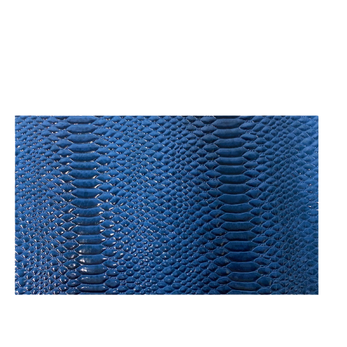 Culebra Patent 3D Embossed Snake Skin Vinyl Fabric