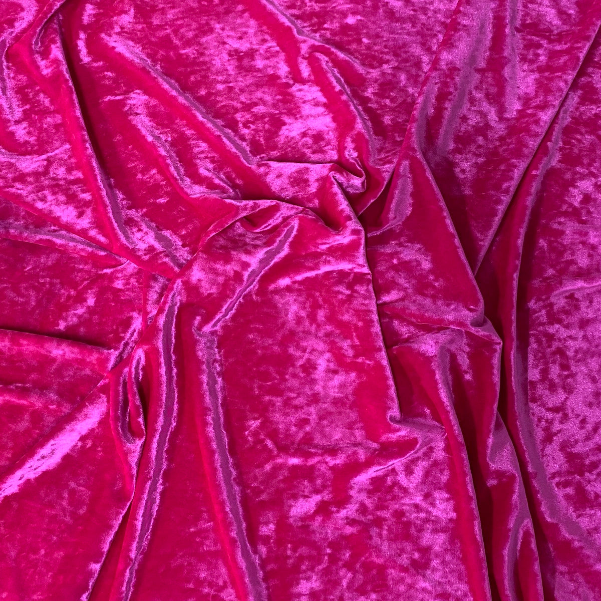 Crushed Stretch Velvet Fabric
