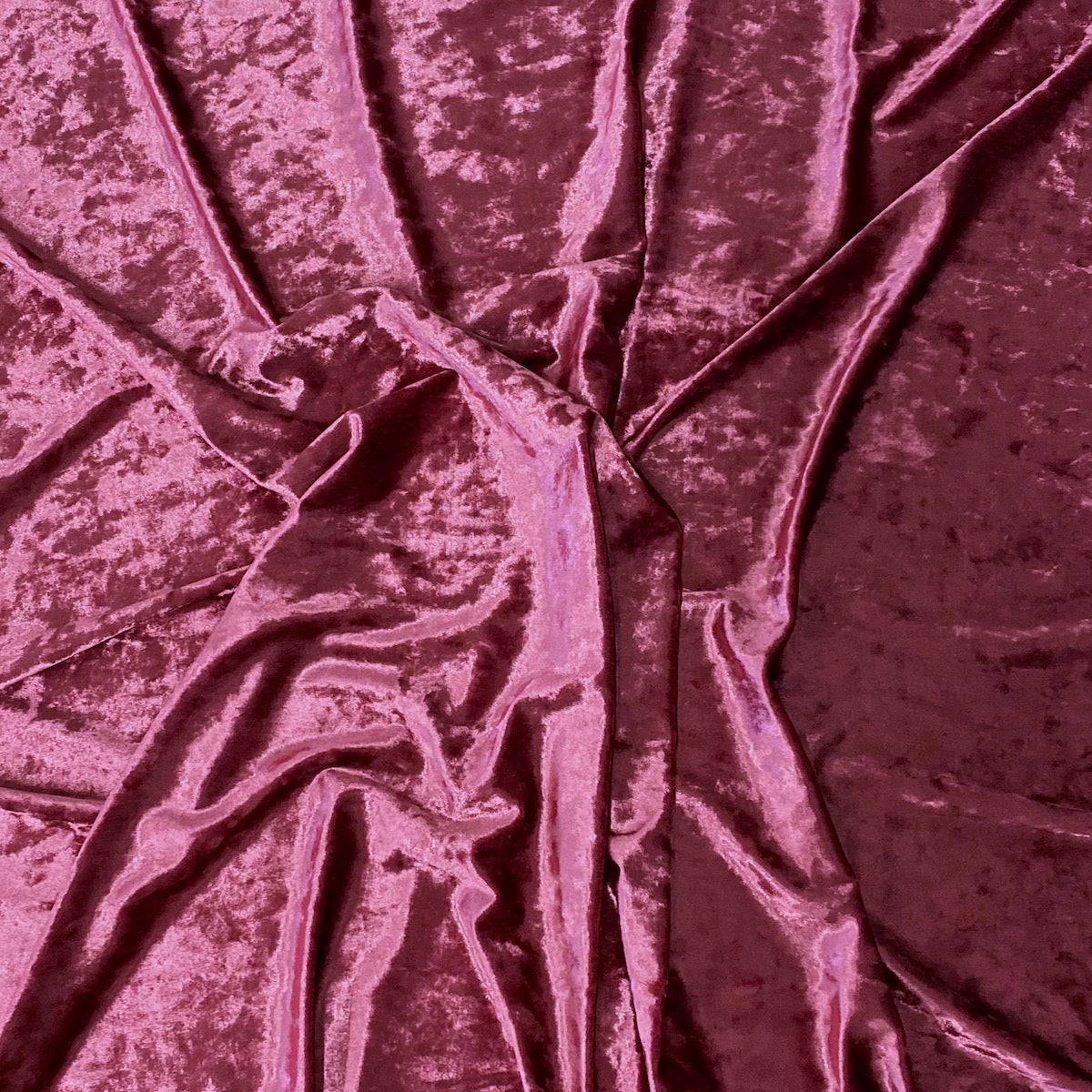 Crushed Stretch Velvet Fabric