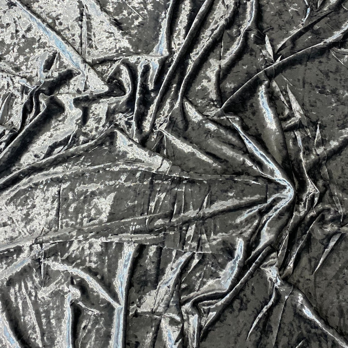 Crushed Stretch Velvet Fabric