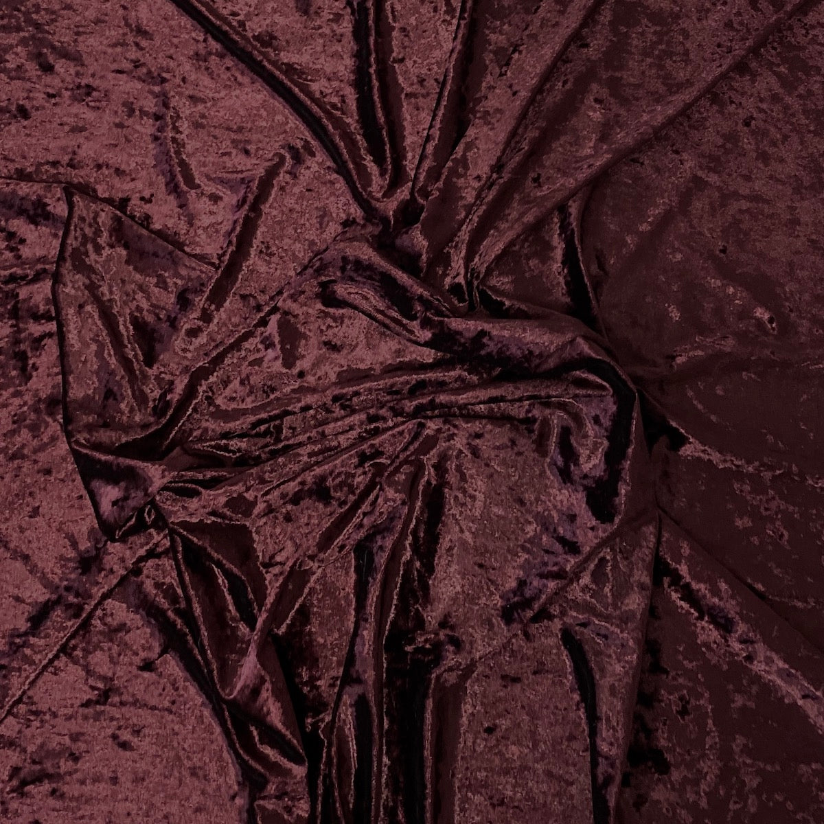 Crushed Stretch Velvet Fabric