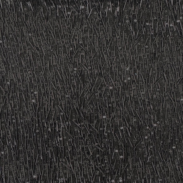 French Fringe Stretch Sequins Fabric