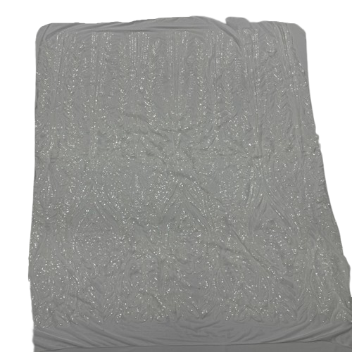 Anault Damask Stretch Sequins Fabric