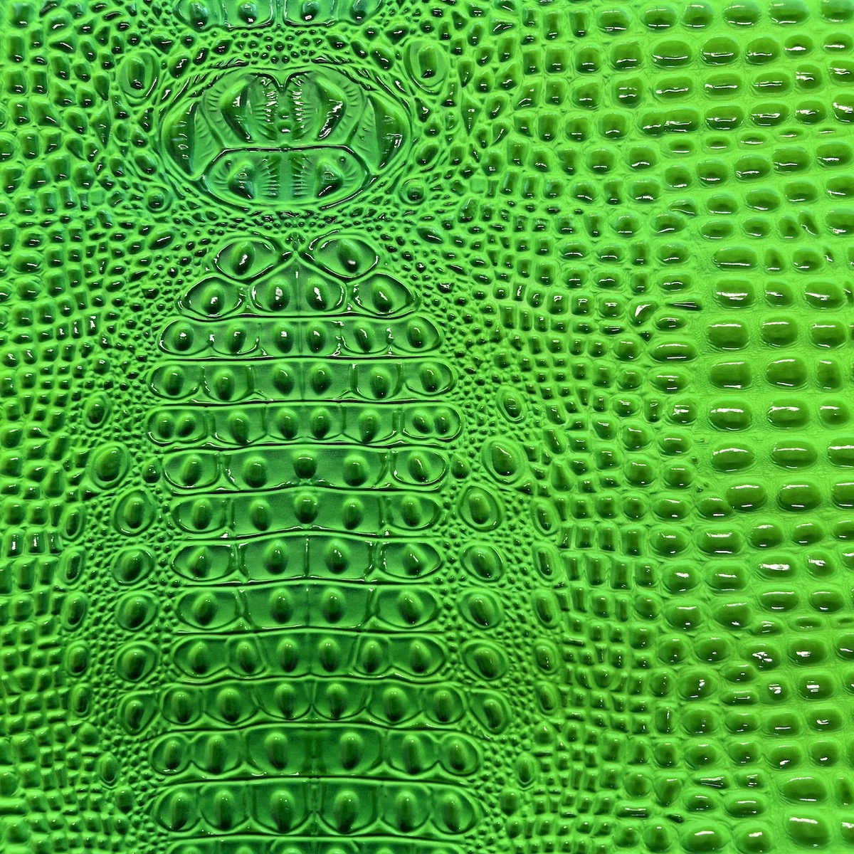 Aussie 3D Embossed Gator Vinyl Fabric