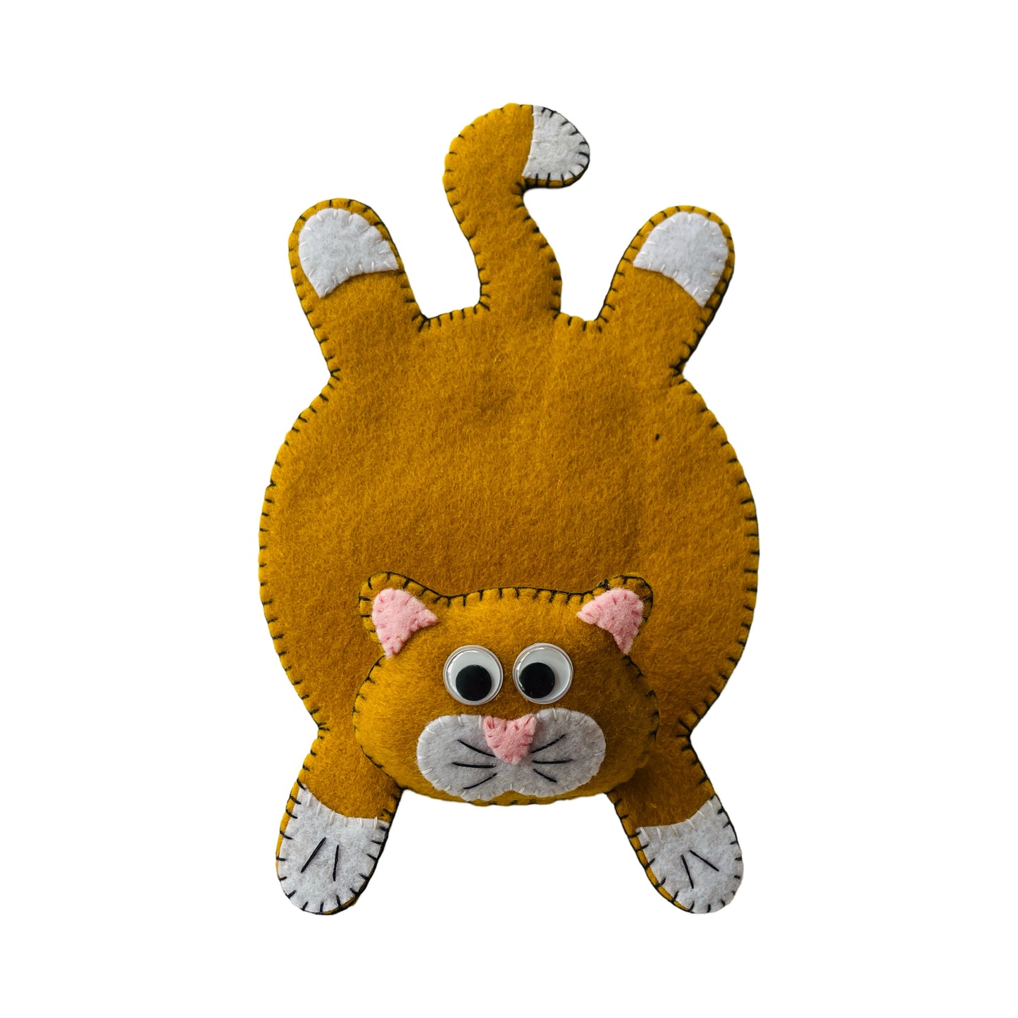 DIY Felt Cat Coaster Kit – Beginner Sewing Craft | FabricLA