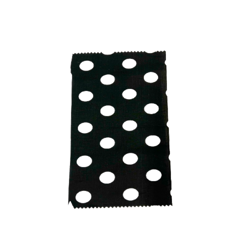 Big Polka Dot Printed Poly Cotton Fabric
