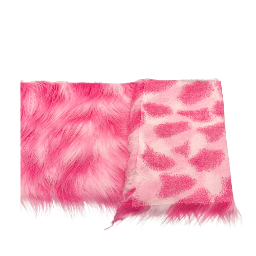 Three Tone Shaggy Faux Fur Fabric