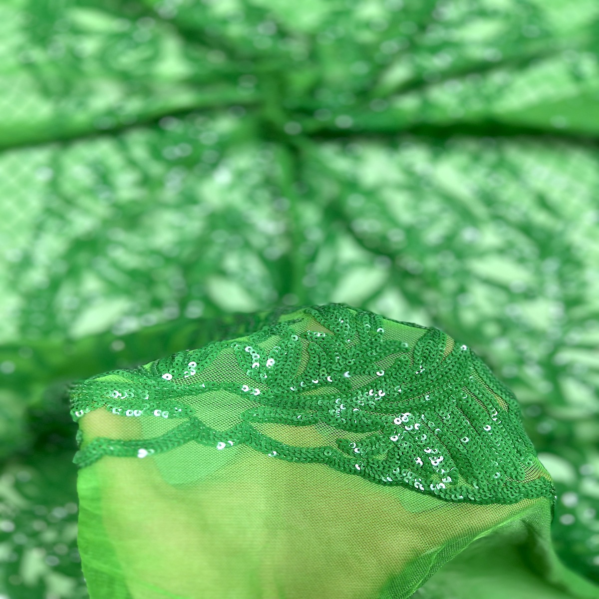 Luna Stretch Sequins Fabric