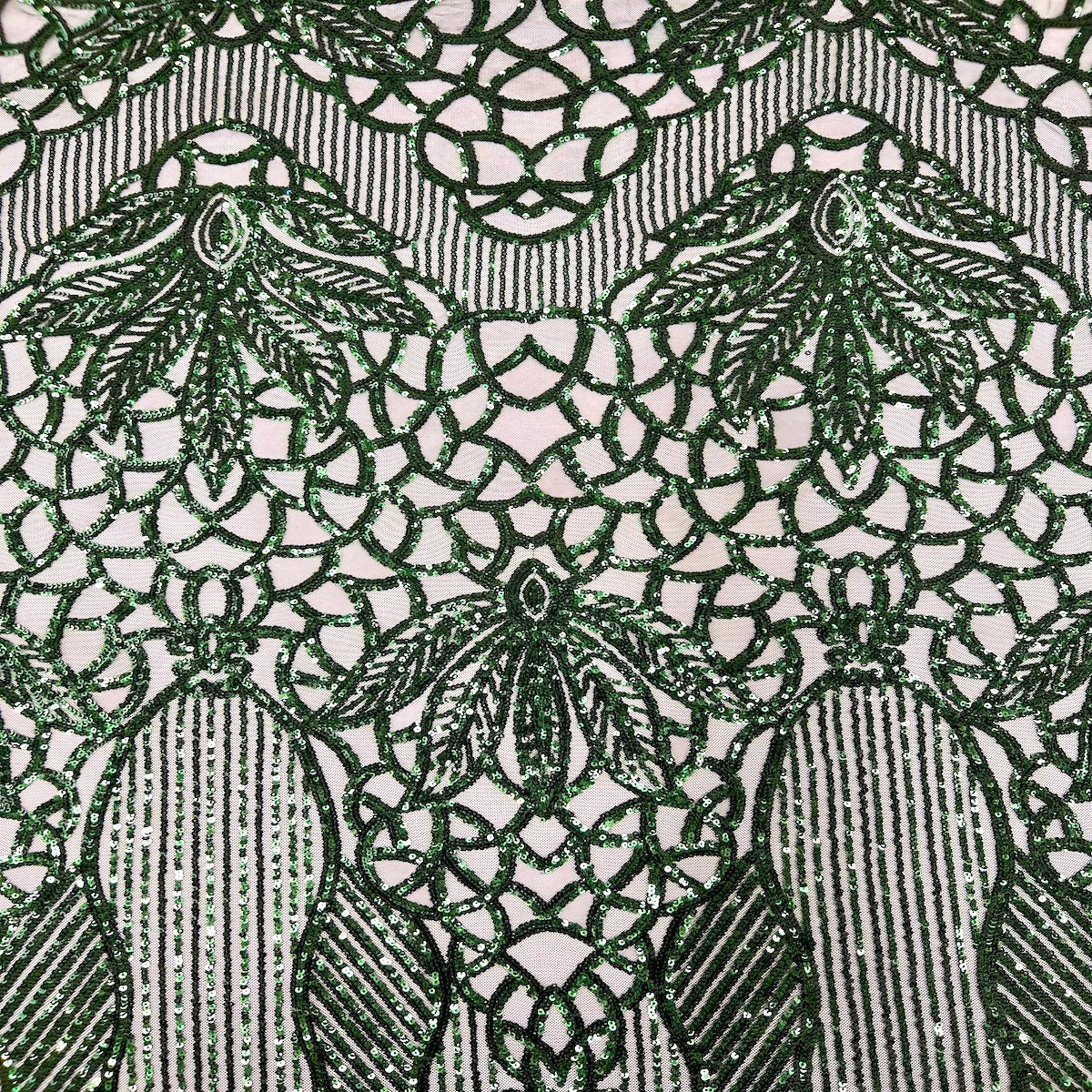 Bella Bee Stretch Sequins Fabric