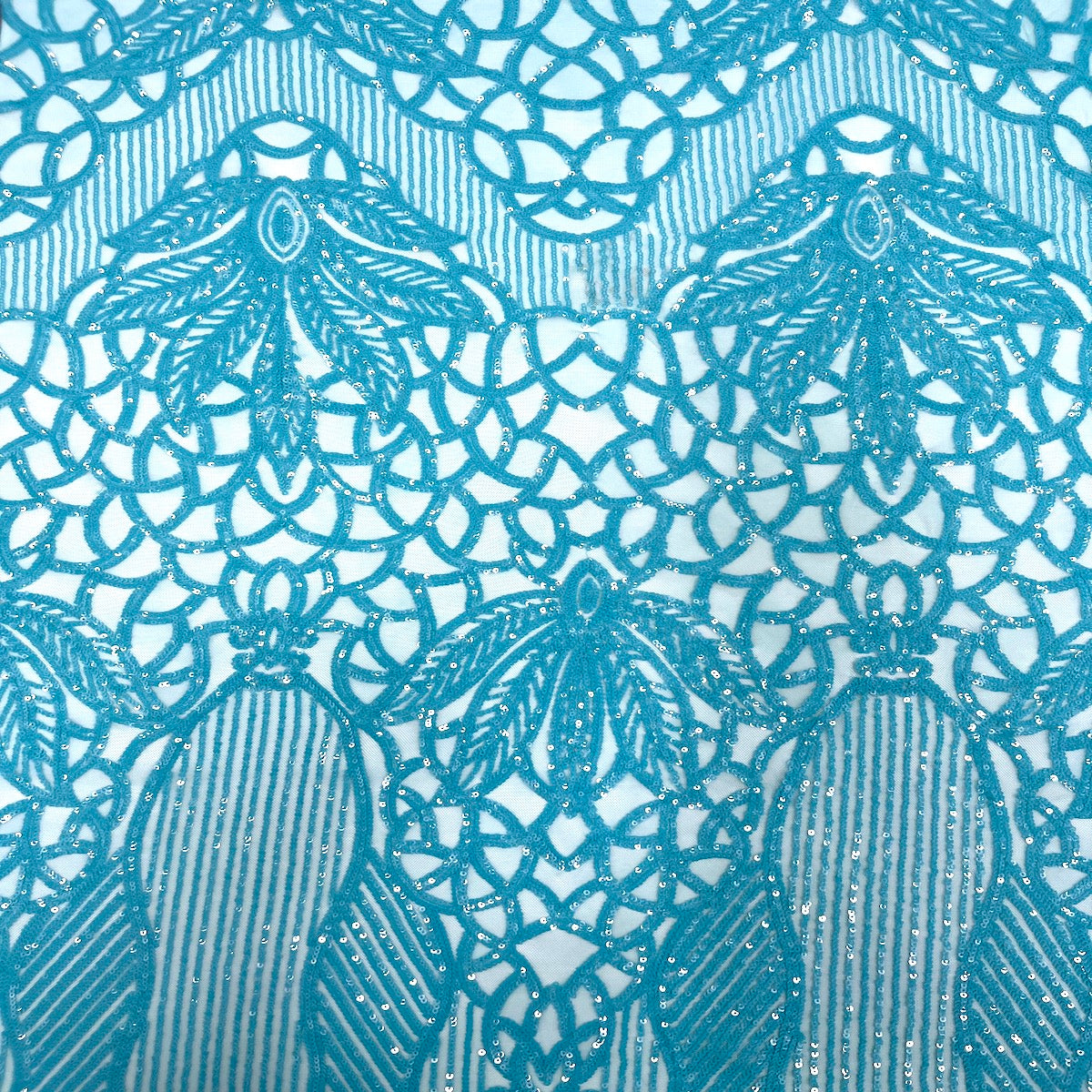 Bella Bee Stretch Sequins Fabric