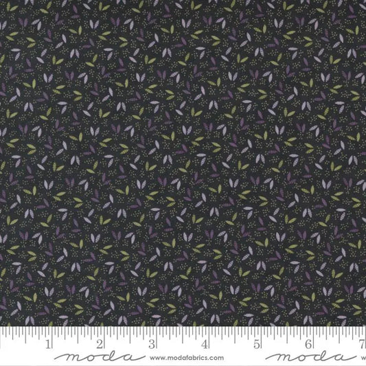 Iris Ivy Ebony Cuttings 44"/45" Fabric Per Yard