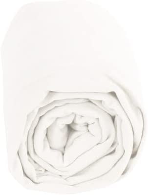 FabricLA DTY Double Brushed Polyester Spandex Knit Fabric | Ivory