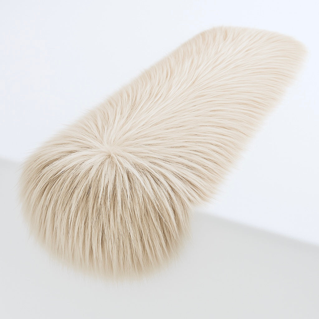 Faux Fur Table Runners – Elegant Decor for Every Occasion - Latte