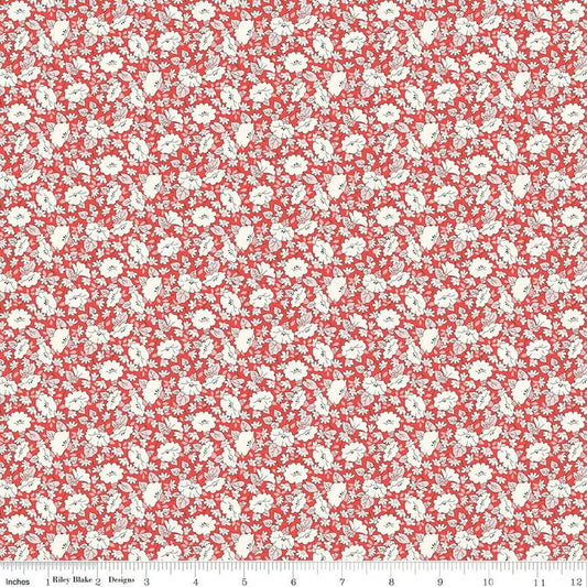 Liberty Tudor Celebration Mayflower Meadow 01667445B 44"/45" Fabric Per Yard