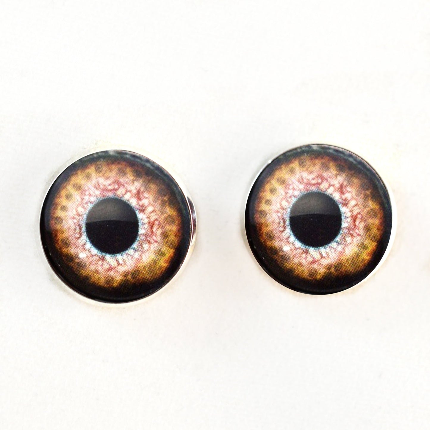 Loch Ness Monster Sew-On Button Glass Eyes