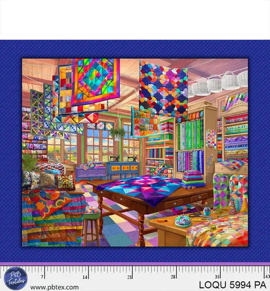 Love of Quilting - Panel