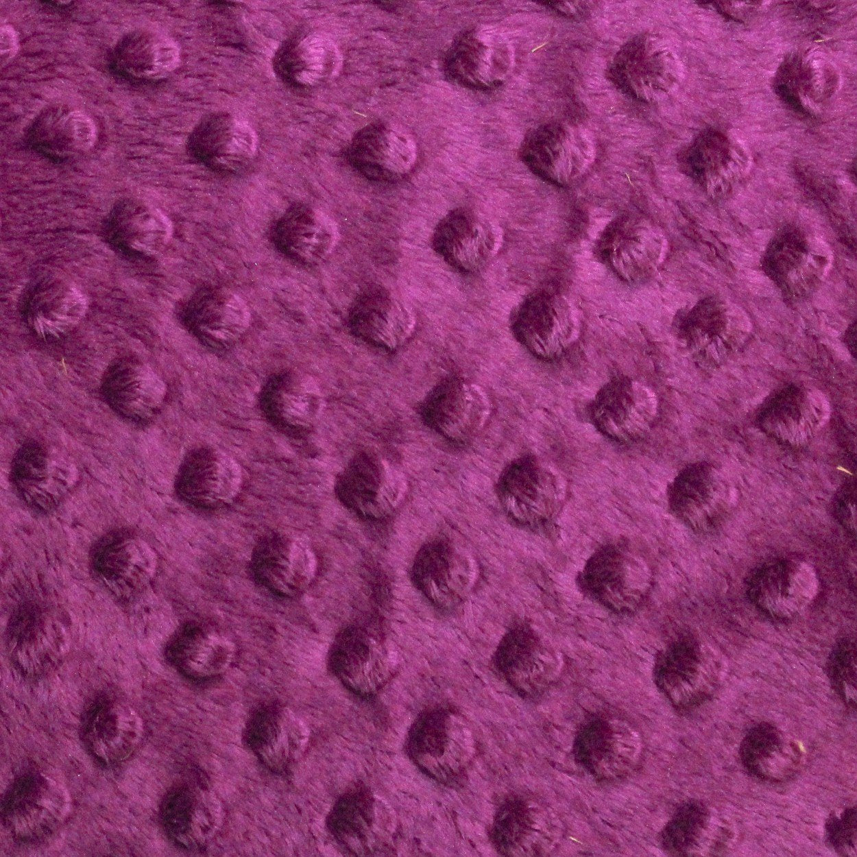 Minky Dimple Dot Faux Fur Fabric