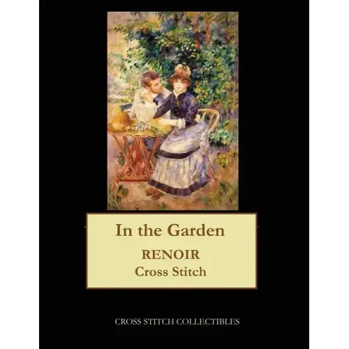 In the Garden: Renoir cross stitch pattern