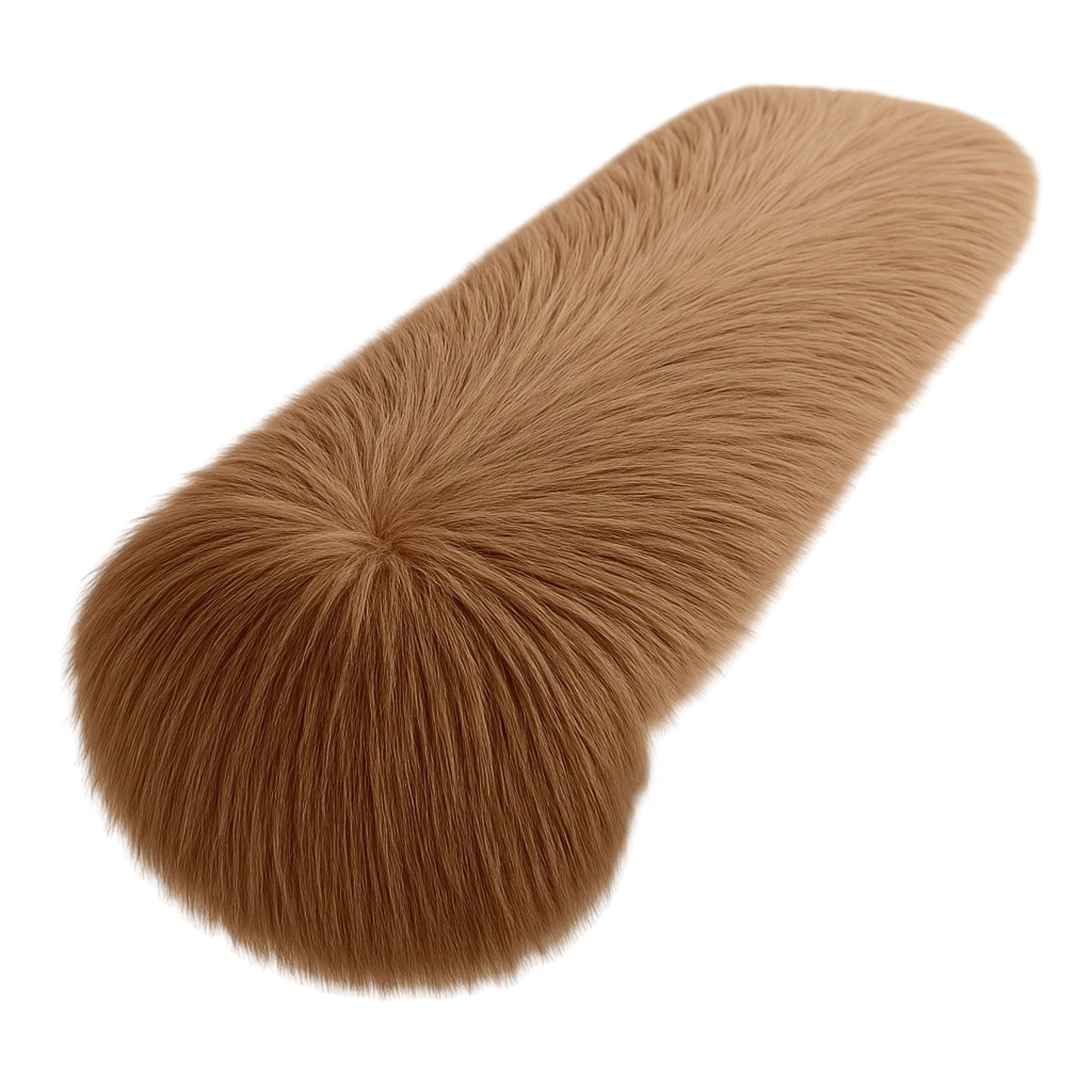 Luxurious Shaggy Faux Fur Tablecloth | Elegant Faux Fur for Dining Table by FabricLA